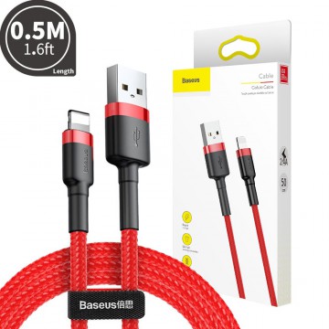 Baseus Cafule Cable USB For iP 2.4A 0.5m