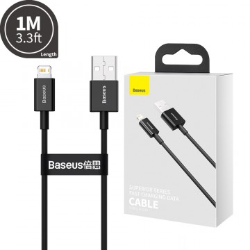 Baseus Superior Series Fast Charging Data Cable USB to iP 2.4A 1M