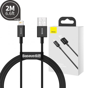 Baseus Superior Series Fast Charging Data Cable USB to iP 2.4A 2M