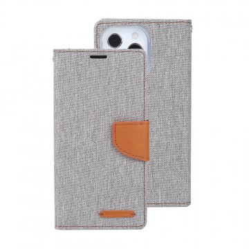 Mercury Canvas Diary Case for iPhone 14 Plus