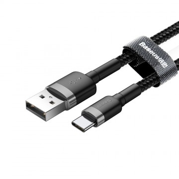 Baseus Cafule Fast Charge Type-C USB Data Charging Cable 1M Compatible for iPhone 15 Series