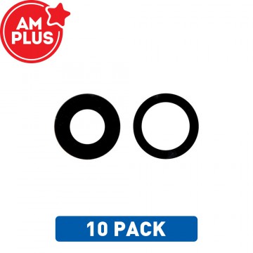 AMPLUS Rear Camera Lens Glass Only for iPhone 12 / 12 mini (2 Pieces X 10 Pack)