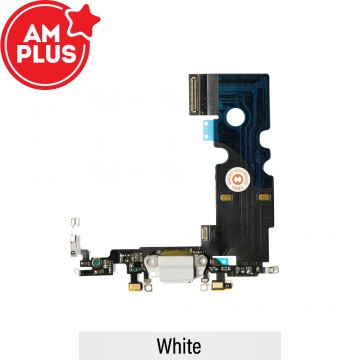 AMPLUS Charging Port Flex Cable for iPhone 8-White