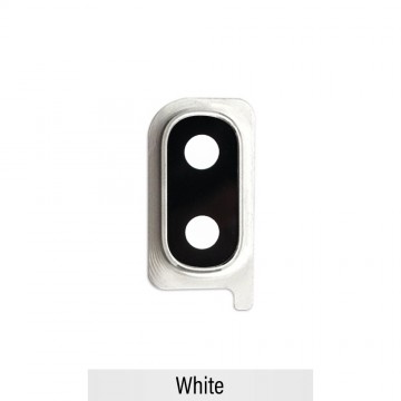 Rear Camera Lens Back Glass Cover for Samsung Galaxy A30 A305F-White