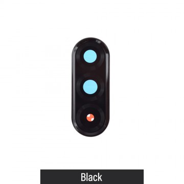 Rear Camera Glass With Frame for Samsung Galaxy A36 5G A366B-Black