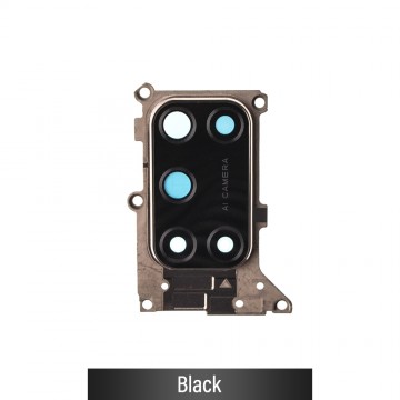 Rear Camera Lens with Bezel for OPPO A52-Black