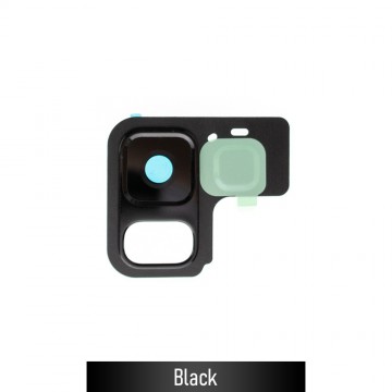 Rear Camera Lens Back Glass Cover for Samsung Galaxy A8 (2018) A530F-Black