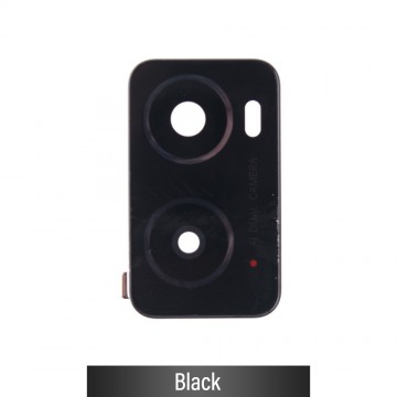 Rear Camera Lens with Bezel for OPPO A76 / A36 -Black