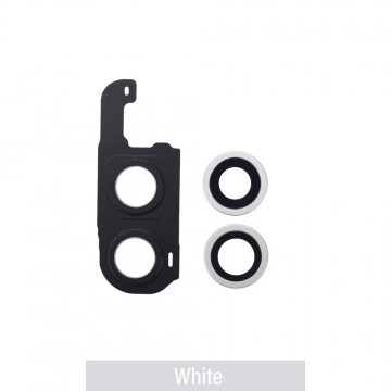 Rear Camera Glass With Frame for Samsung Galaxy Z Flip 6 5G (F741B)-White