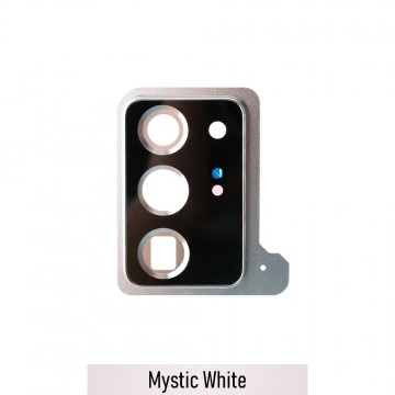 Rear Camera Lens Back Glass Cover for Samsung Galaxy Note 20 Ultra N985F-Mystic White