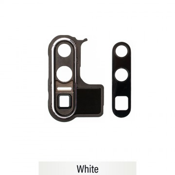 Rear Camera Lens with Bezel for Huawei P30 Pro-White