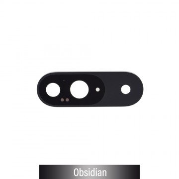 Rear Camera Glass With Frame for Google Pixel 9-Obsidian
