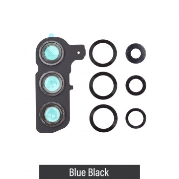 Rear Camera Glass With Frame for Samsung Galaxy S25 S931B-Blue Black