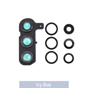 Rear Camera Glass With Frame for Samsung Galaxy S25 Plus S936B-Icy Blue