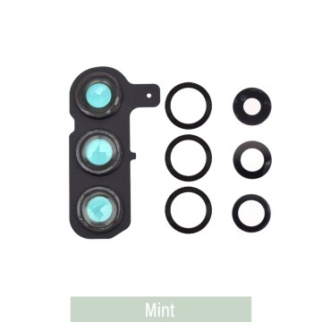 Rear Camera Glass With Frame for Samsung Galaxy S25 Plus S936B-Mint