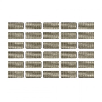 0.8 x 0.3MM Metal Conductive Cotton (Pack of 10)