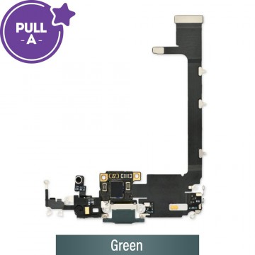 Charging Port with PCB for iPhone 11 Pro Max (PULL-A)-Green