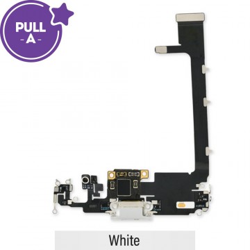 Charging Port with PCB for iPhone 11 Pro Max (PULL-A)-White