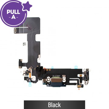 Charging Port for iPhone 13 (PULL-A)-Black