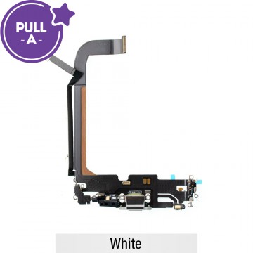 Charging Port for iPhone 13 Pro Max (PULL-A)-White