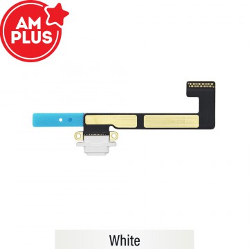 AMPLUS Charging Port with Flex Cable for iPad Mini 2 / 3-White