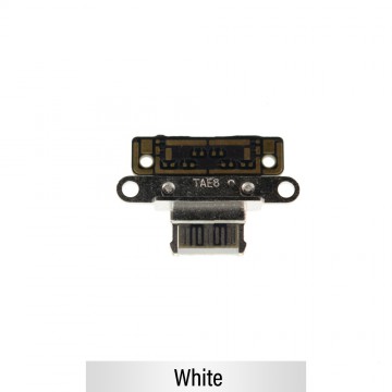 Charging Port Connector for iPad Pro 12.9 (2018) / (2020) / (2021) / (2022) / Pro 11 (2018) / (2020) / (2021) / (2022)-White