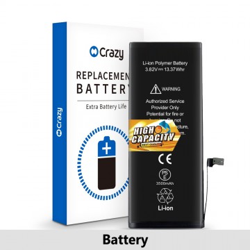 iPhone 6 Plus Replacement Battery with Adhesive Strips 3500mAh (High Capacity+SinoWealth Solution)