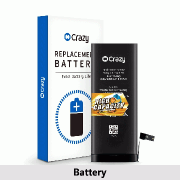 iPhone 6S Replacement Battery with Adhesive Strips 2200mAh (High Capacity + TI CHIP: 27546)