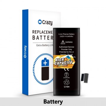 iPhone 7 Replacement Battery with Adhesive Strips 2220mAh (High Capacity+SinoWealth Solution)