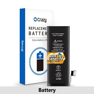 iPhone SE (2020) Replacement Battery with Adhesive Strips 2200mAh (High Capacity+SinoWealth Solution)