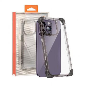 iPhone 15 Pro Max Anti-Shock Space Protective Clear Case Cover
