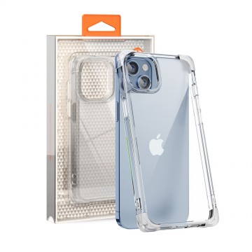 Anti-Shock Space Protective Clear Case Cover for iPhone 13 / 14
