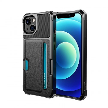 Magnetic Anti-fall Protection Case With Card Slot for iPhone 13