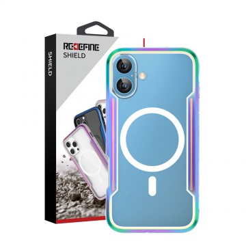 iPhone 16 REDEFINE Shield Shockproof Heavy Duty Armor Case Cover With Magnetic Ring 