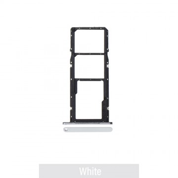 Dual SIM Card Tray for Samsung Galaxy A06 4G A065F-White