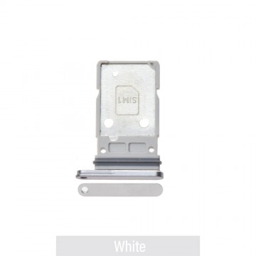 Dual SIM Card Tray for Samsung Galaxy S25 FE S731B -White