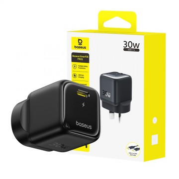 Baseus EnerFill FN21 Fast Charger 1C 30W AU-Cosmic Black