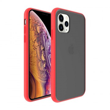 Transparent Frosted PC Colorful TPU Bumper Case for iPhone 12 Pro Max
