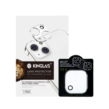 Kinglas Back Camera Lens HD Tempered Glass for iPhone 14 / 14 Plus