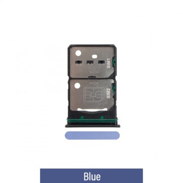 Dual SIM Card Tray for OPPO Find X5 Lite -Blue