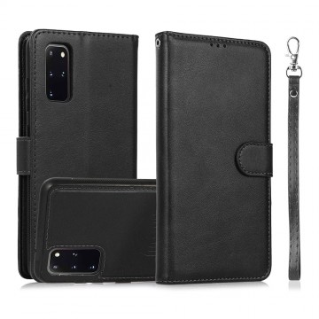 Magnetic Split PU Leather Flip Wallet Case for Samsung Galaxy S20 Ultra