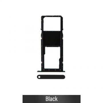 Single SIM Card Tray for Samsung Galaxy A11 A115F-Black
