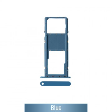 Single SIM Card Tray for Samsung Galaxy A11 A115F-Blue