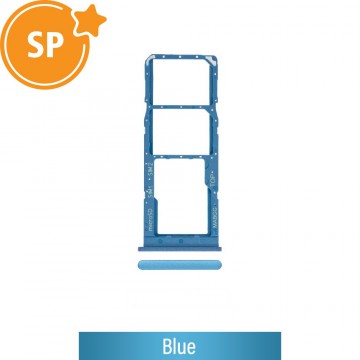 SIM Card Tray for Samsung Galaxy A12 A125F GH98-46124C (Service Pack)-Blue