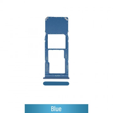 Single SIM Card Tray for Samsung Galaxy A12 A125F-Blue