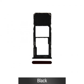 Single SIM Card Tray for Samsung Galaxy A22 4G A225F-Black