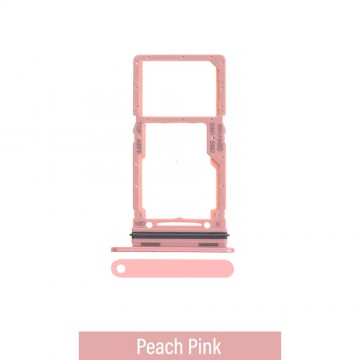 Dual SIM Card Tray for Samsung Galaxy A26 5G A266B-Peach Pink