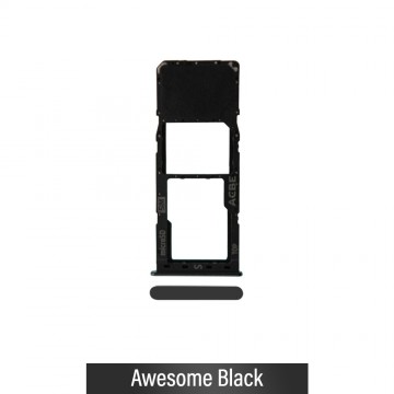 Single SIM Card Tray for Samsung Galaxy A32 4G A325F-Awesome Black