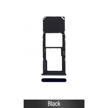 Single SIM Card Tray for Samsung Galaxy A70 A705F-Black