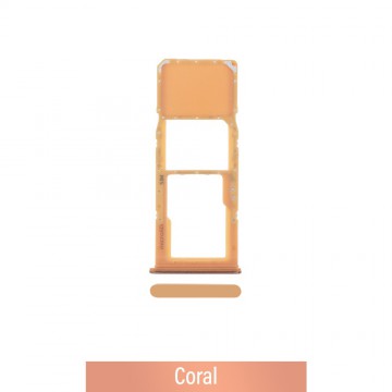 Single SIM Card Tray for Samsung Galaxy A70 A705F-Coral
